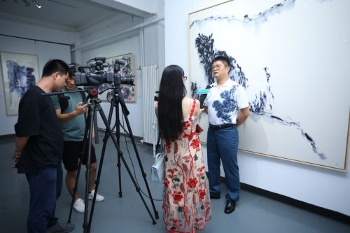 2019王清州水墨作品展在798感叹号艺术空间隆重开幕