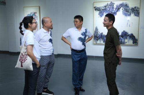 2019王清州水墨作品展在798感叹号艺术空间隆重开幕