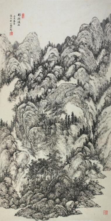 钱俊绘画印象——溪山如我心 绘我青云志
