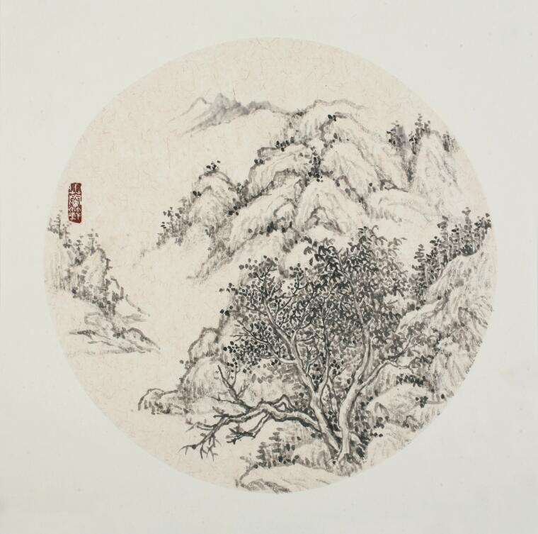 钱俊绘画印象——溪山如我心 绘我青云志