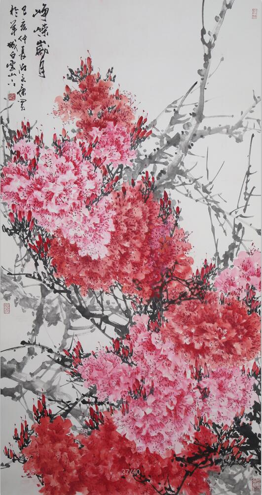 “庆建国七十周年 喜迎十四冬 天高云淡·中国艺术名家草原风情作品展”开幕