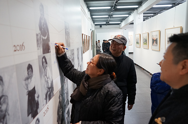 丘山明志·王辉之晏若高阳个人作品展在杭开幕