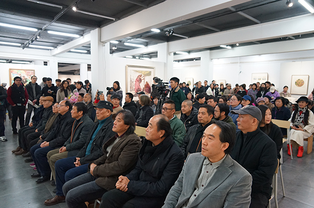 丘山明志·王辉之晏若高阳个人作品展在杭开幕