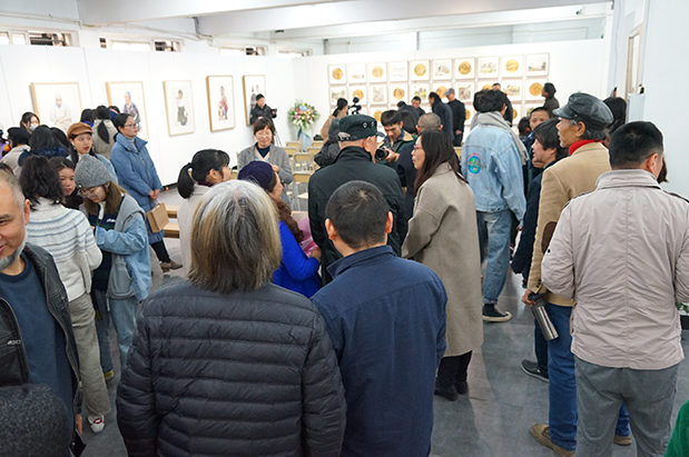 丘山明志·王辉之晏若高阳个人作品展在杭开幕