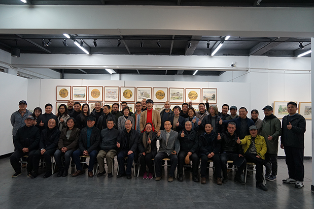 丘山明志·王辉之晏若高阳个人作品展在杭开幕