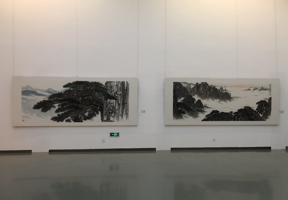 “松柏精神——杨永安中国画作品展”在中国国家画院美术馆隆重开幕