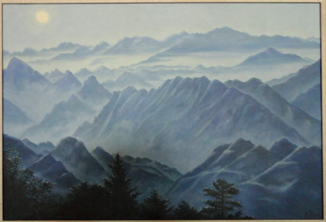 著名书画家——陈易数书画作品欣赏