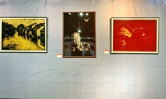“家国情怀|梦想中国人「院士篇」 刮绒画艺术巡展”在杭开幕